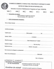 Formulaire de demande d'inscription à l'inspection du travail